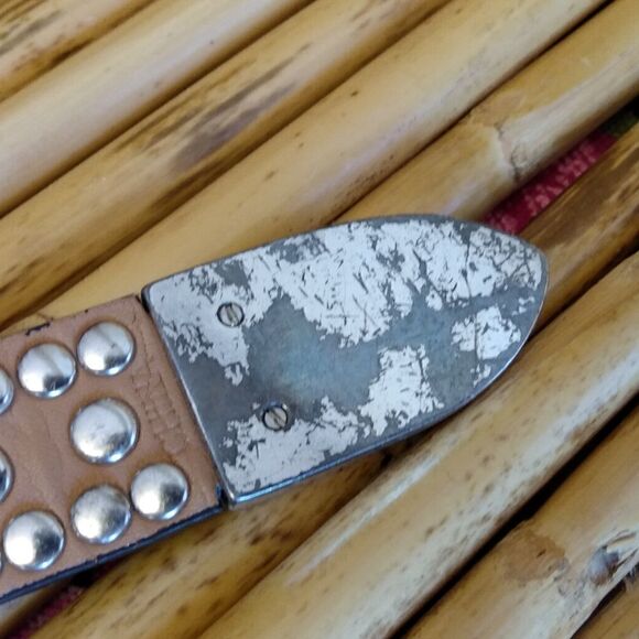 NWOT Black Suede Large Diamond Rhinestones Intricate Silver Embellished Buckle M - Picture 10 of 15